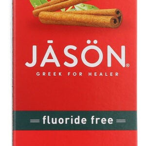 JASON: Toothpaste Cinnamon Fluoride, 6 OZ