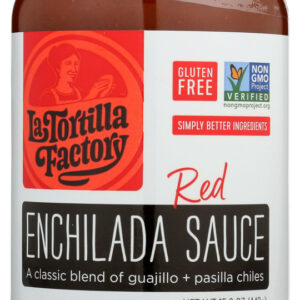 LA TORTILLA FACTORY: Sauce Red Enchilada, 15.8 oz