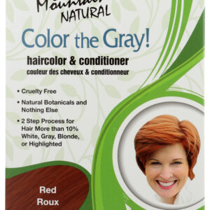 LIGHT MOUNTAIN: Hair Color the Gray Red, 7 oz