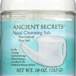 ANCIENT SECRETS: Nasal Cleanser Salt, 10 oz