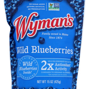 WYMAN'S: Fresh Frozen Wild Blueberries, 15 oz