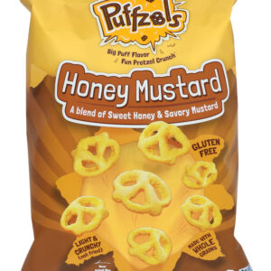UNIQUE: Honey Mustard Puffzels, 4.8 oz