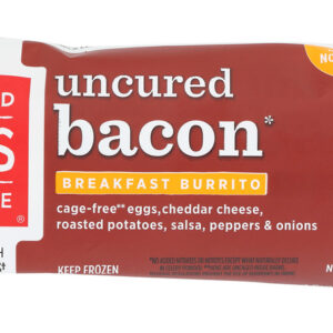 GOOD FOOD MADE SIMPLE: Uncured Bacon Breakfast Burrito, 5 oz