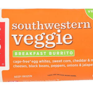 GOOD FOOD MADE SIMPLE: Southwestern Veggie Egg White Breakfast Burrito, 5 oz