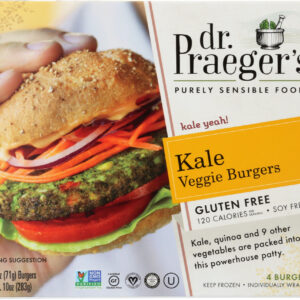 DR. PRAEGER'S: Kale Veggie Burgers, 10 oz
