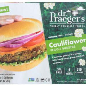 DR PRAEGER: Cauliflower Veggie Burger, 8 oz