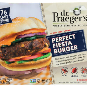 DR PRAEGER: Perfect Fiesta Burger, 8 oz