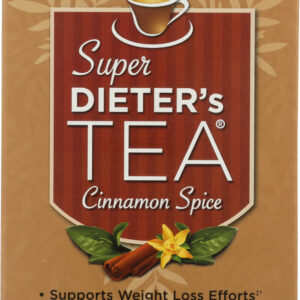LACI LE BEAU: Super Dieter's Tea Cinnamon Spice 30 Tea Bags, 2.63 Oz