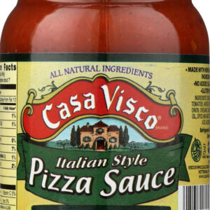 CASA VISCO: Italian Style Pizza Sauce, 16 oz