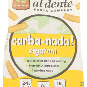 AL DENTE: Carba Nada Rigatoni, 12 oz