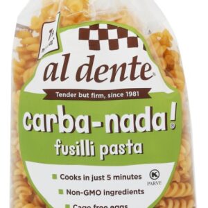AL DENTE: Pasta Carba Nada Fusilli, 12 oz