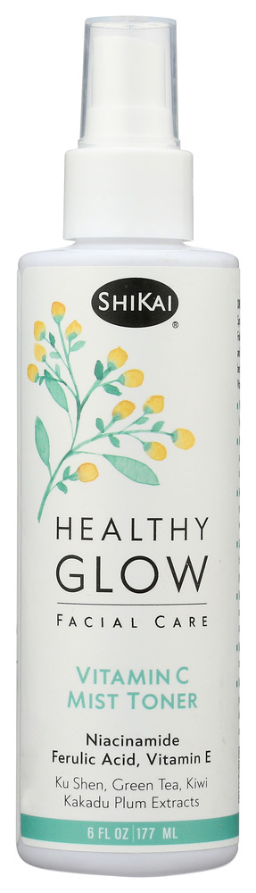 SHIKAI: Healthy Glow Vitamin C Mist Toner, 6 fo