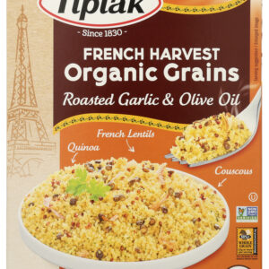 TIPIAK: French Harvest Organic Grains Roasted Garlic Olive Oil, 5.1 oz