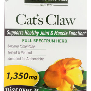 NATURES ANSWER: Herb Cat’s Claw Inner Bark, 90 vc