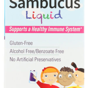 NATURE'S ANSWER: Sambucus Black Elder Berry Kids Formula 1945 mg, 4 oz