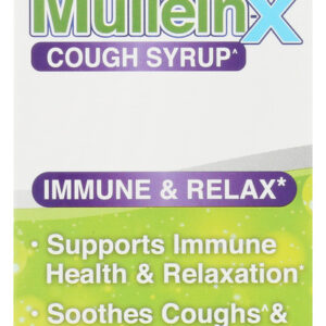 NATURES ANSWER: Mullein X Cough Immune and Relax Cough Syrup, 4 fo