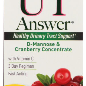 NATURES ANSWER: UT Answer D-Mannose & Cranberry Concentrate 4870 mg, 4 Oz