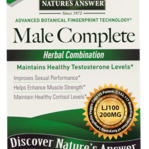 NATURES ANSWER: Male Complete, 120 Vegetarian Capsules