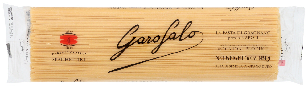 GAROFALO: Spaghettini Pasta, 1 lb