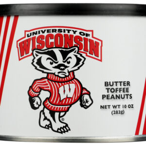 VIRGINIA PEANUT: University of Wisconsin Butter Toffee Peanuts, 10 oz