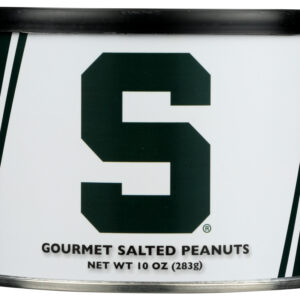 VIRGINIA PEANUT: Michigan State University Gourmet Salted Peanuts, 10 oz