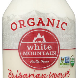 WHITE MOUNTAIN: Organic Bulgarian Probiotic Yogurt, 32 oz