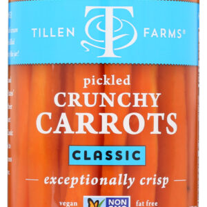 TILLEN FARMS: Pickled Crispy Carrots, 12 oz