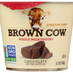 BROWN COW: Yogurt Chocolate On The Bottom Cream Top, 5.3 oz