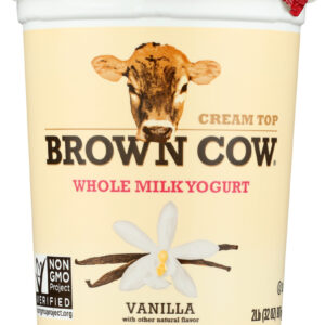 BROWN COW: Cream Top Whole Milk Yogurt Vanilla, 32 oz