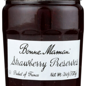 BONNE MAMAN: Preserves Strawberry, 26 OZ
