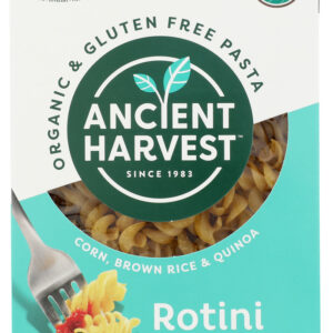 ANCIENT HARVEST: Organic Supergrain Pasta Rotini Gluten Free, 8 oz