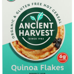 ANCIENT HARVEST: Organic Quinoa Flakes Gluten Free, 12 oz