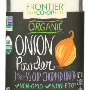 FRONTIER NATURAL PRODUCTS: Organic Onion Powder, 2.1 oz