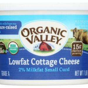 ORGANIC VALLEY: Organic Lowfat Cottage Cheese Small Curd, 16 oz
