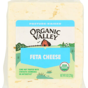 ORGANIC VALLEY: Organic Feta Cheese, 8 oz