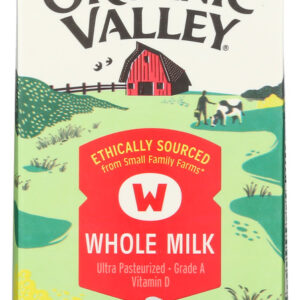 ORGANIC VALLEY: Organic Whole Milk, 64 oz