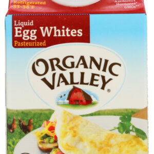 ORGANIC VALLEY: Organic Pasteurized Liquid Egg Whites, 16 oz