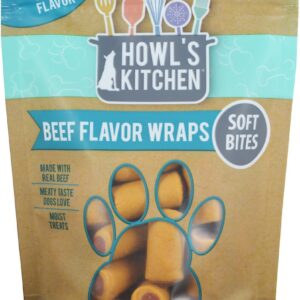 HOWLS KITCHEN: Wraps Steak Beef Cheese, 12 oz