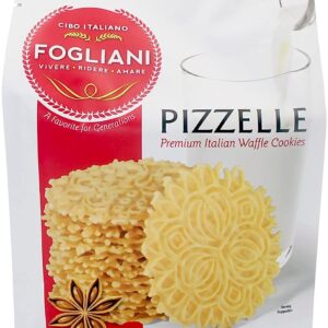 FOGLIANI FOOD COMPANY: Cookies Waffle Lemon Pizzelle, 5 oz