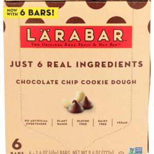 LARABAR: Bar Chc Chp Ckie Dgh 6Pk, 9.6 oz