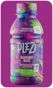PLEZI: Juice Kids Blueberry Blast, 10 floz