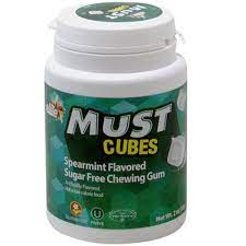 ELITE: Gum Spearmint Cubes Sf, 2 OZ