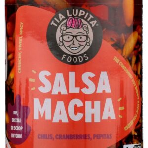 TIA LUPITA FOODS: Salsa Macha Chillis Cranberries Pepitas, 7.5 OZ