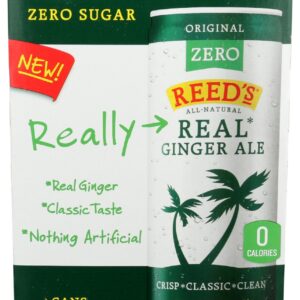 REEDS: Soda Ginger Ale Zero, 48 fo