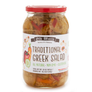OLD WORLD QUALITY FOODS: Salad Greek, 32 oz