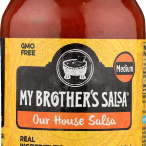 MY BROTHERS SALSA: Our House Salsa Medium, 16 oz
