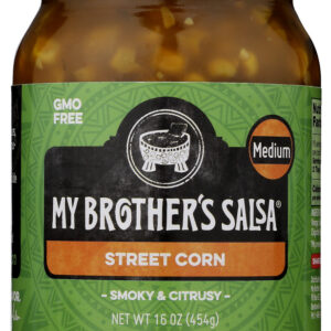 MY BROTHERS SALSA: Street Corn Medium Salsa, 16 oz