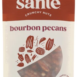 SANTE: NUTS PECANS BOURBON, 4 oz