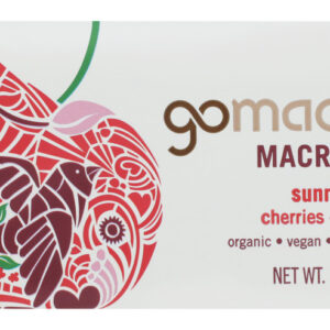 GOMACRO: MacroBar Sunny Uplift Cherries + Berries, 2 oz