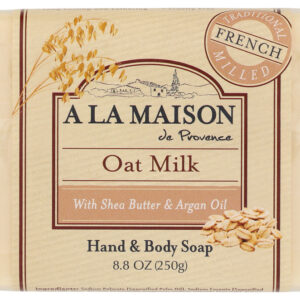 A LA MAISON DE PROVENCE: Bar Soap Oat Milk, 8 oz